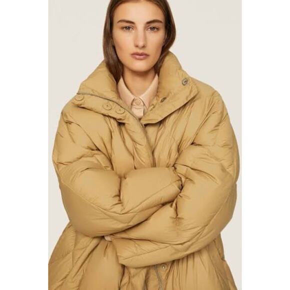 Stand Studio Anissa Coat Puffer Jacket Size 40 Large - Picture 7 of 10